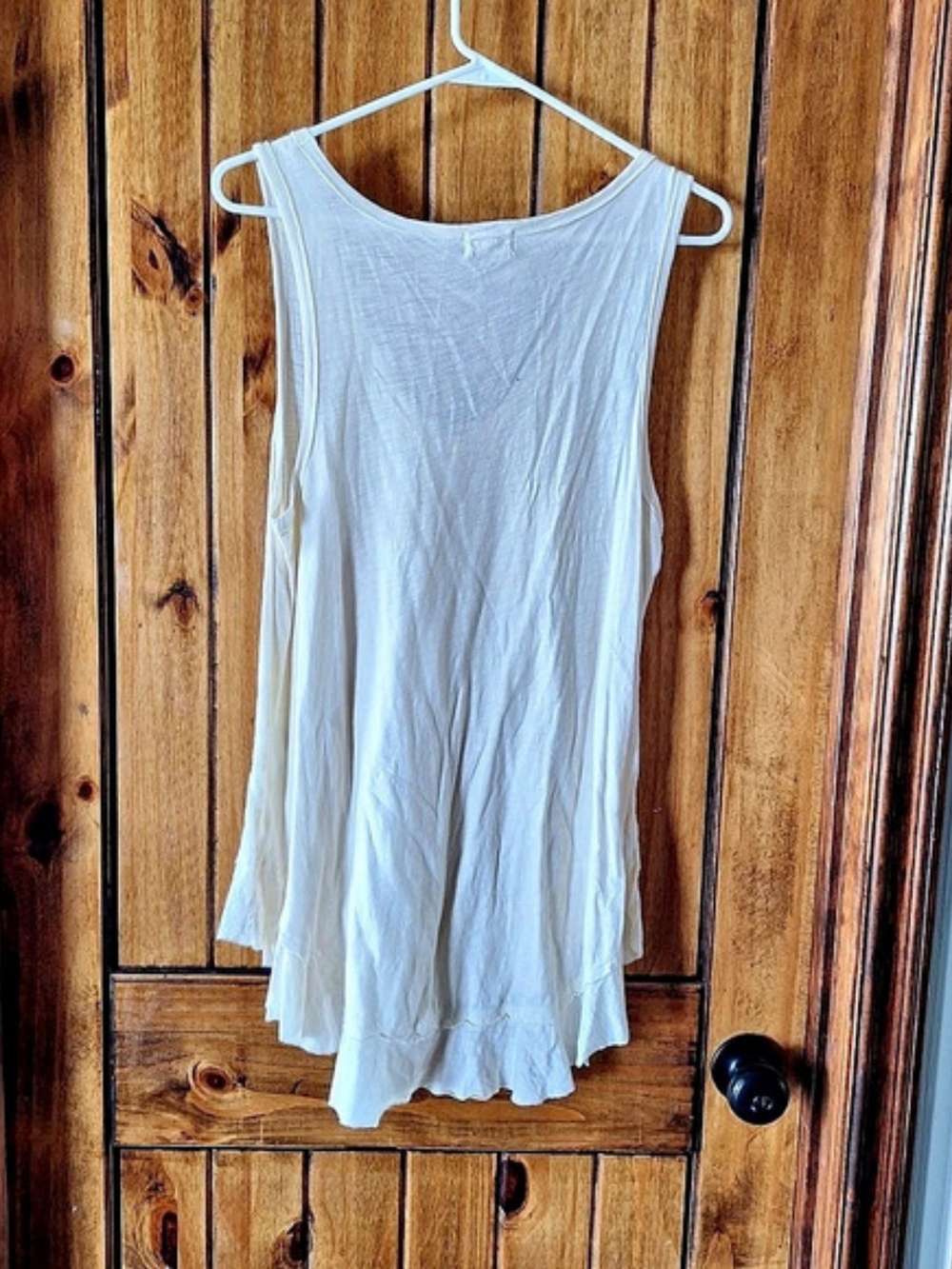 t.la White Ruffle Mini Dress Size Medium